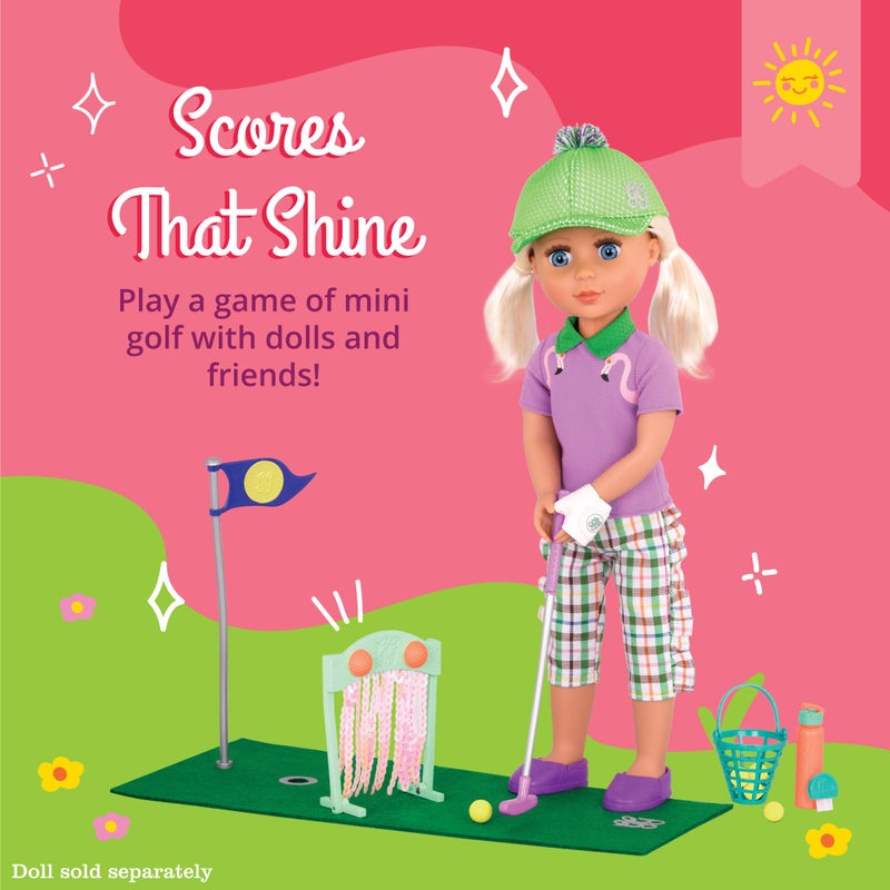 Glitter Girls â€“ Scores That Shine â€“ Mini Golf Set for 14-inch Dolls - Toys, Clothes & Accessories for Girls 3-Year-Old & Up - Image 2