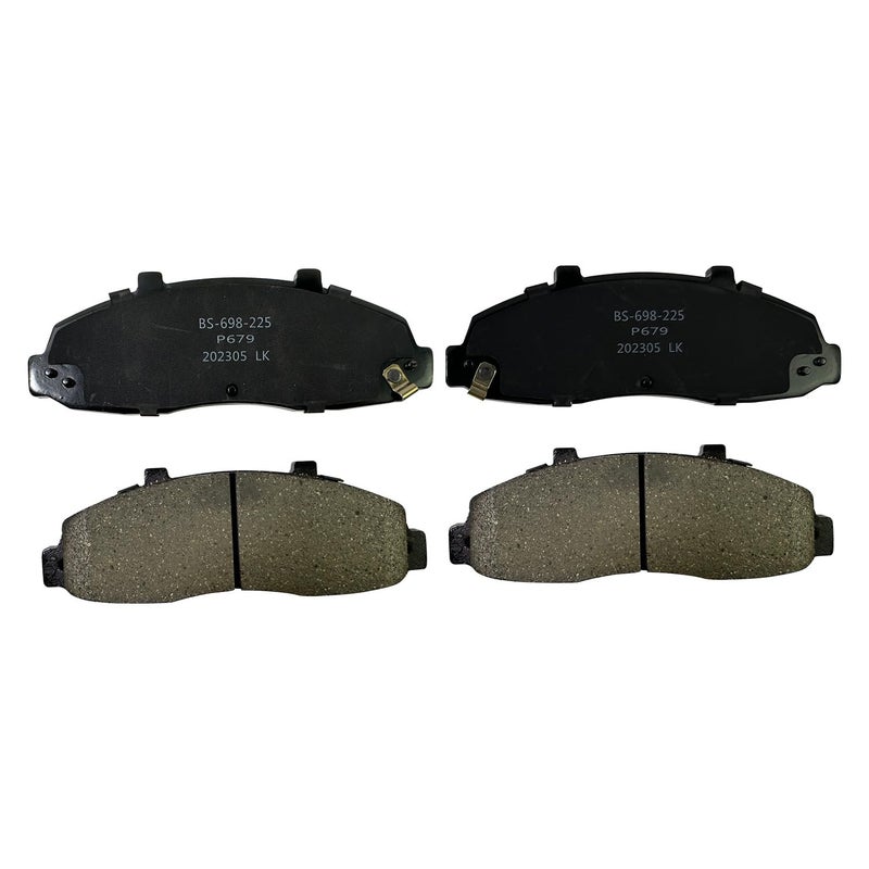 IBESTWOLF 4PCS Front Ceramic Brake Pads Replacement for 1997 1998 1999 2000 2001 2002 2003 Ford F150 Truck for 2002 Lincoln Blackwood