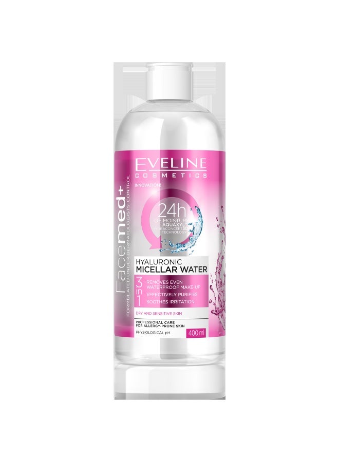 Facemed + Hyaluronic Micellar Water 400ml