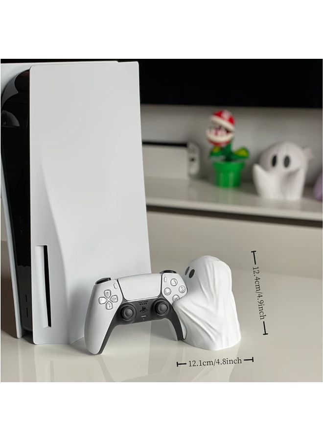 جهاز تحكم PlayStation 5 أبيض - حامل ألعاب بادي - بلاستيك متين مع قبضة مريحة - Image 2