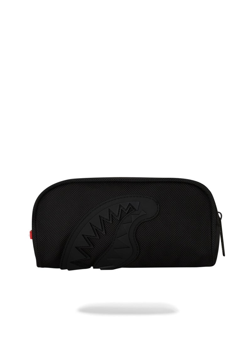SPRAYGROUND PRINTED ZIPPER SHARK POUCH  - Image 1