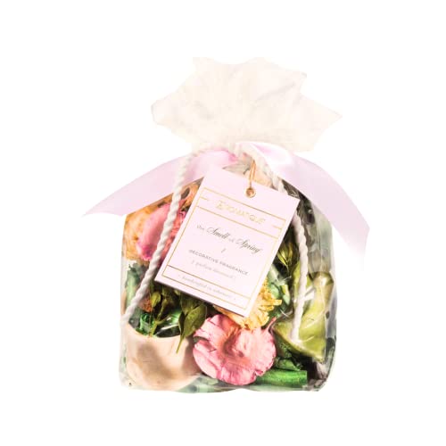 Aromatique Smell of Spring Scented Potpourri Bag 6oz - Decorative Centerpiece Home Fragrance Decor Sachet Botanicals, Long Lasting Room Air Freshener Deodorizer Catchall Bowl Filler Decoration Gifts - Image 1