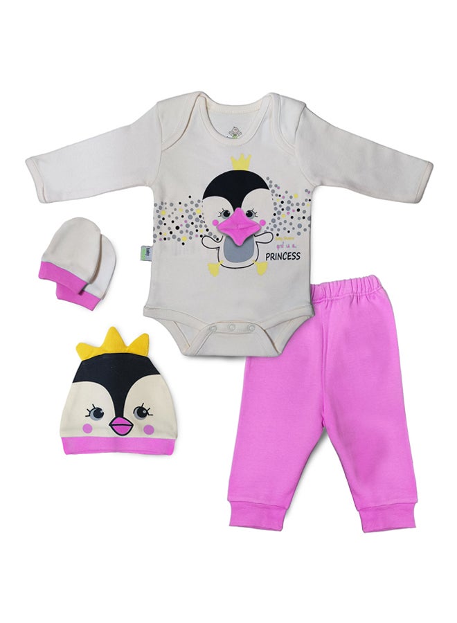 BabyShoora Baby playsuit set 4 pieces  - Image 2