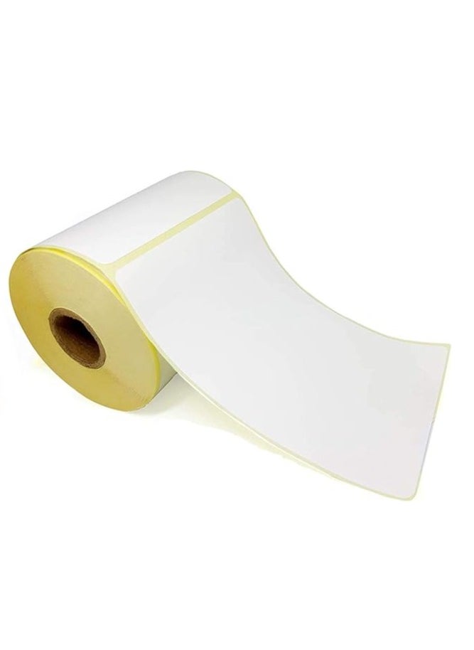 Terabyte Direct Thermal Barcode Label Stickers - 4" X 6" 500 per roll (100mm 150 mm) Used for Printing Flex & other Shipping Labels, THERMAL-100 *  - Image 2