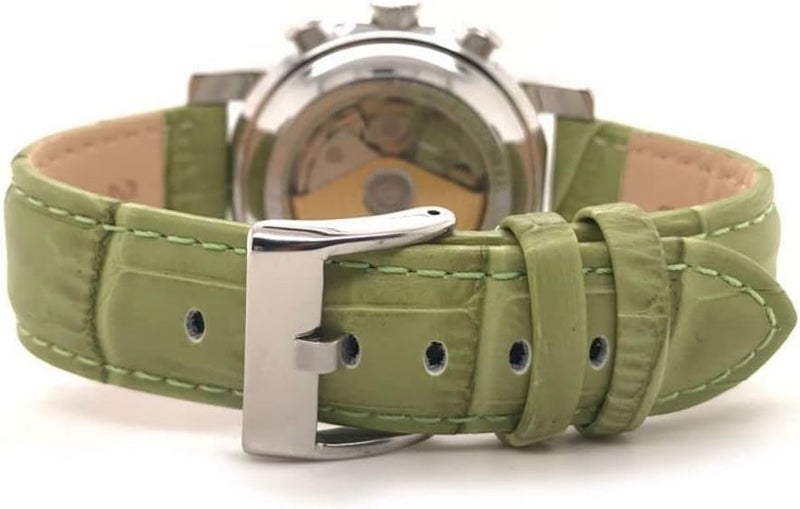 diloy Uhrenarmband aus leder mit Krokodil-Prägung, Kroko 14 mm, 16 mm, 18 mm, 20 mm, 22 mm, 24 mm, 26 mm, 28 mm, 30 mm, Ref. 368 - Image 4