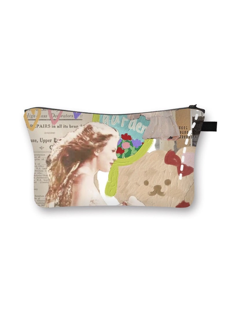 Taylor Swift Taylor Swift Waterproof Cosmetic Bag 