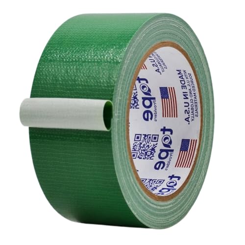 MAT Tape MAT Duct Tape Dark Green Industrial Grade, 2 inch x 60 ft. Waterproof, UV Resistant for Crafts, Home Improvement, Repairs, & Projects - Image 1