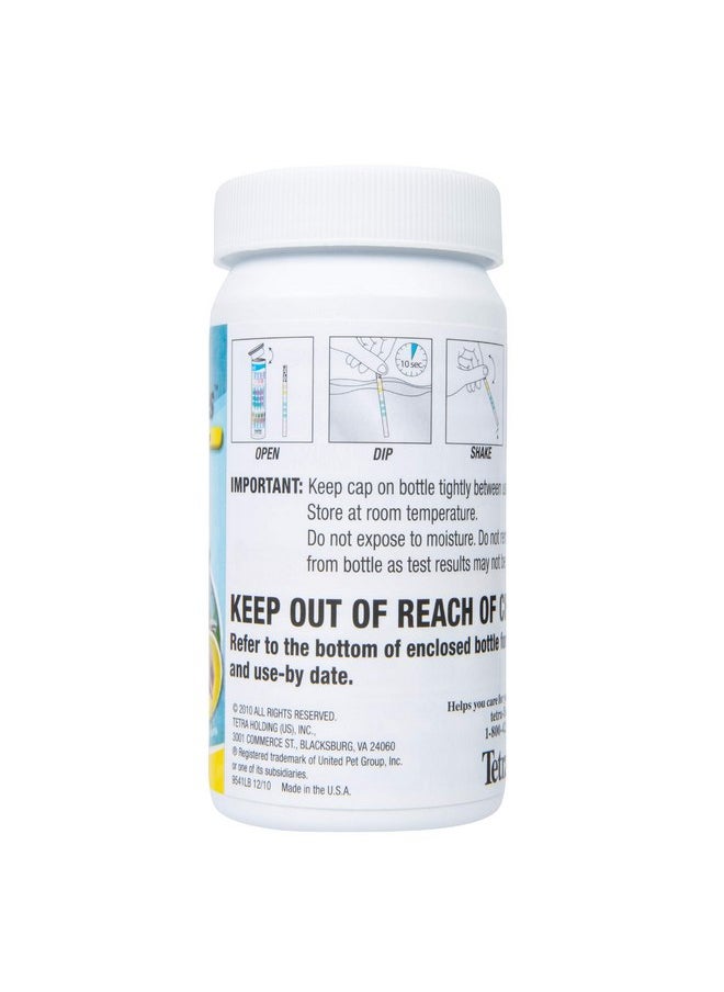 Tetra - Tetra EasyStrips 100 Count, Ammonia Test Strips For aquariums, Water Testing, Model Number: 19541 - Image 1