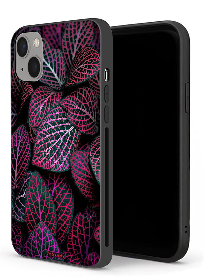 Tolwak Apple iPhone 13 mini Protective Case Salja Leaves - Image 1