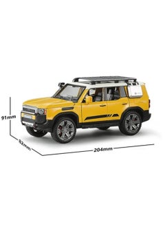 Toyland 1:22 Diecast SUV Model car with lights,Sounds,Pullback action & Opening doors,Perfect gift for kids and Car collectors  - Image 4