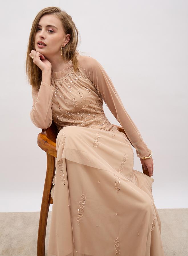 Tiered Tulle Dress