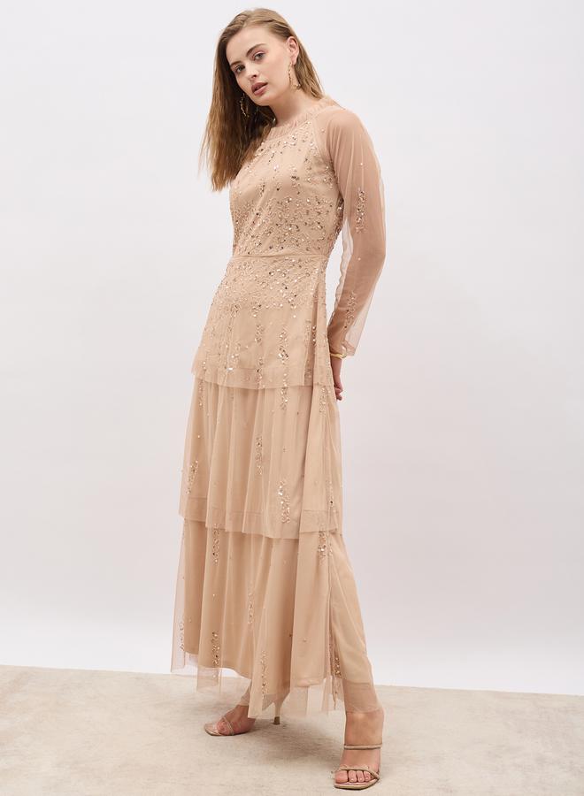 Styli Tiered Tulle Dress  - Image 3