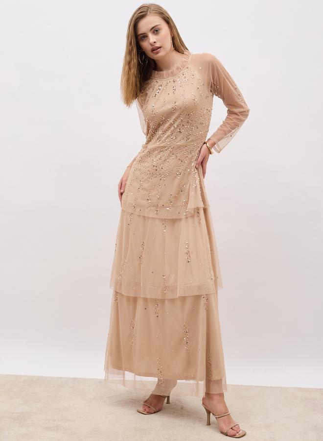 Styli Tiered Tulle Dress  - Image 2