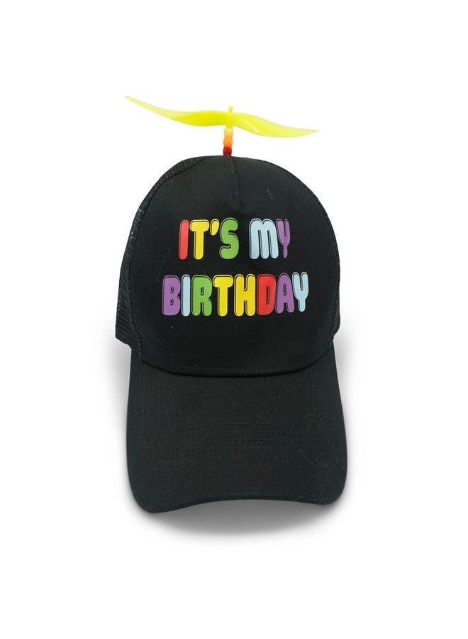 GOOFBALLS Novelty Propeller Hat – Funny Birthday Party Hat for Adults & Kids, Colorful Spinning Beanie Cap for Laughs & Celebrations - Image 1