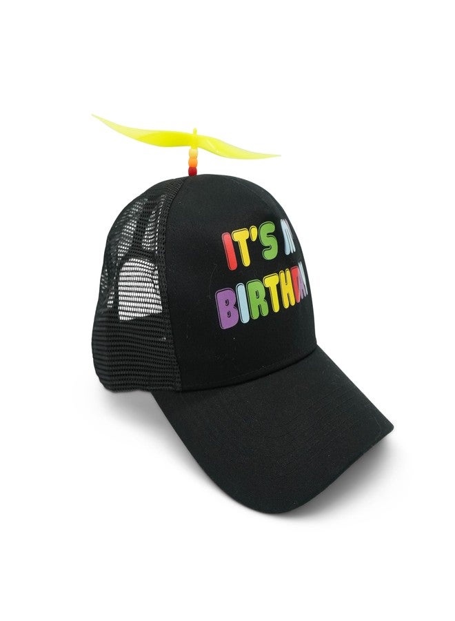GOOFBALLS Novelty Propeller Hat – Funny Birthday Party Hat for Adults & Kids, Colorful Spinning Beanie Cap for Laughs & Celebrations - Image 3