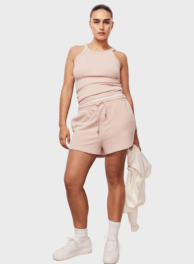 H&M Ribbed Knitted Tank Top
