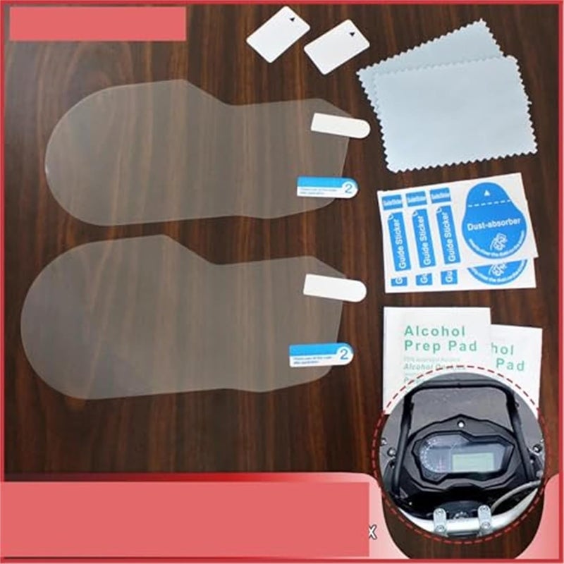 QASULER Motorcycle Dashboard Screen Protector - Image 5