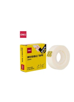 Deli 12-Piece Deli Invisible Office Tape, 33 Meter Length X 18 mm Width  - Image 2