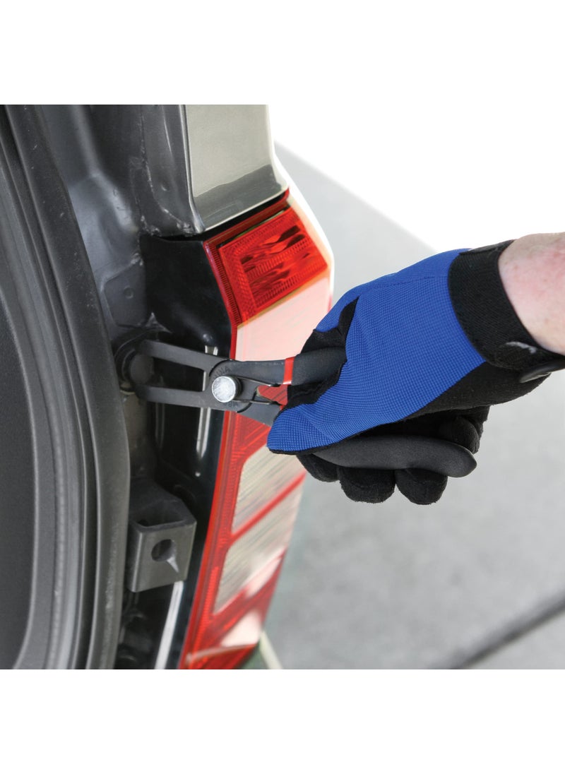 Performance Tool Performance Tool W86561 Angled Push Pin Pliers for Retainer & Anchor for Honda, Toyota, GM, Ford, Chrysler, Black  - Image 3