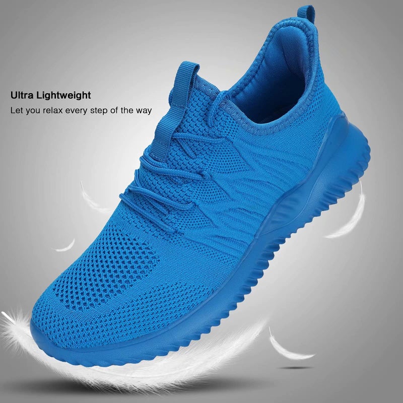Socviis Mens Slip On Running Shoes Athletic Walking Trainers Lightweight Breathable Mesh Tennis Sneakers - Image 3