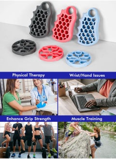 KASTWAVE Hand Grip Strengthener, Grip Strength Trainer, Forearm Grip Workout, Great for Rock Climbing, Rehabilitation Training, Decompression Toys, Hand Grip Strengthener, Indoor Training  - Image 2
