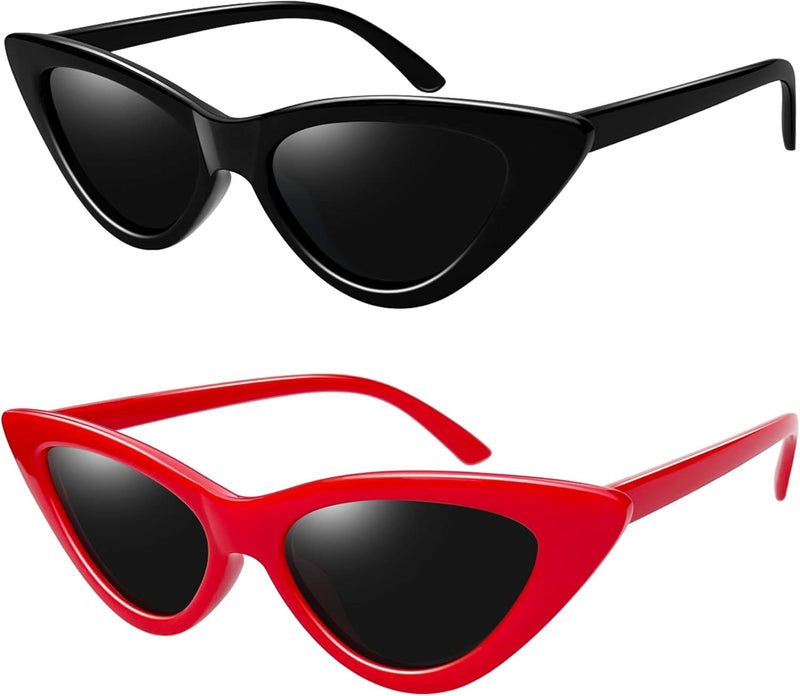 Joopin Polarized Cat Eye Sunglasses for Women Vintage Cateye Sun Glasses UV400 Protection - Image 1