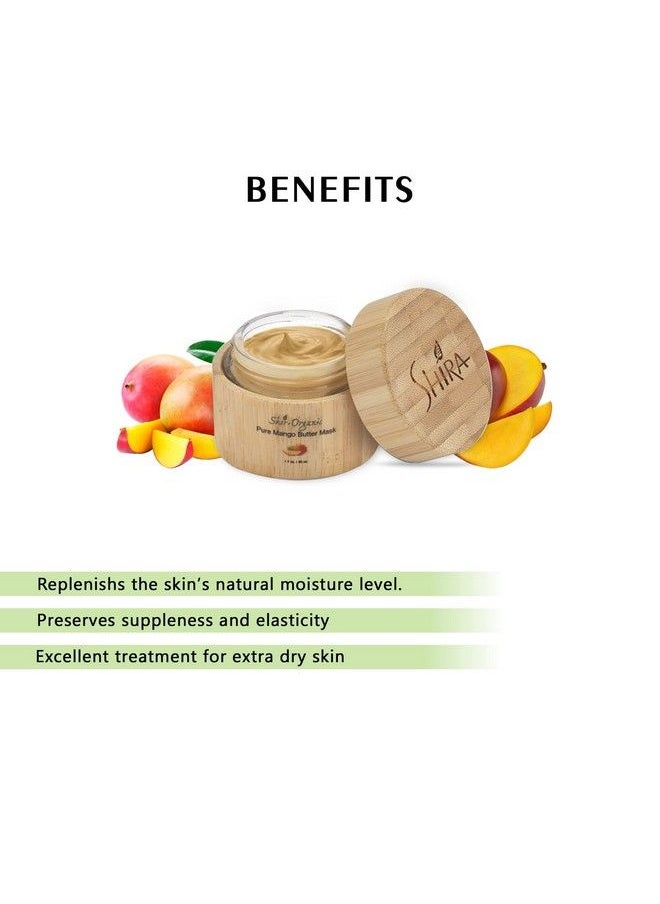 SHIRA Shirorganic Pure Mango Butter Mask/Normal Dry To Mature & Sensitive (15 Ml)  - Image 4