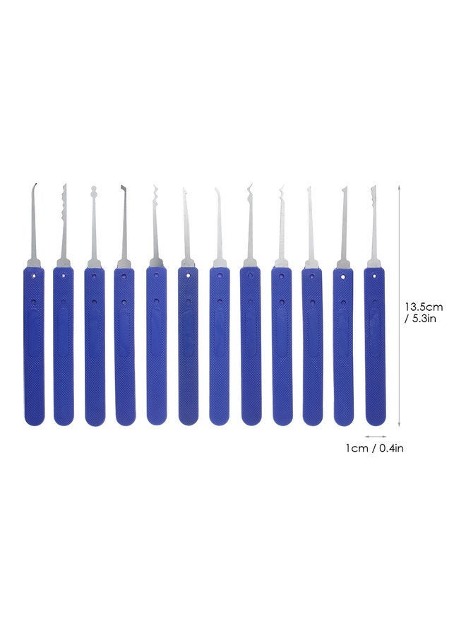 NIBEMINENT 17- Piece Lock Picking Tool Kit Multicolour  - Image 2