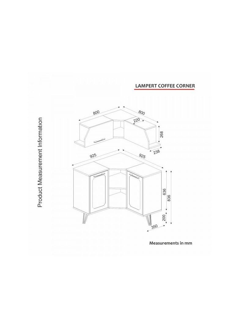 sahaba Lampert Tv Table Coffee Table And Coffee Corner  - Image 5