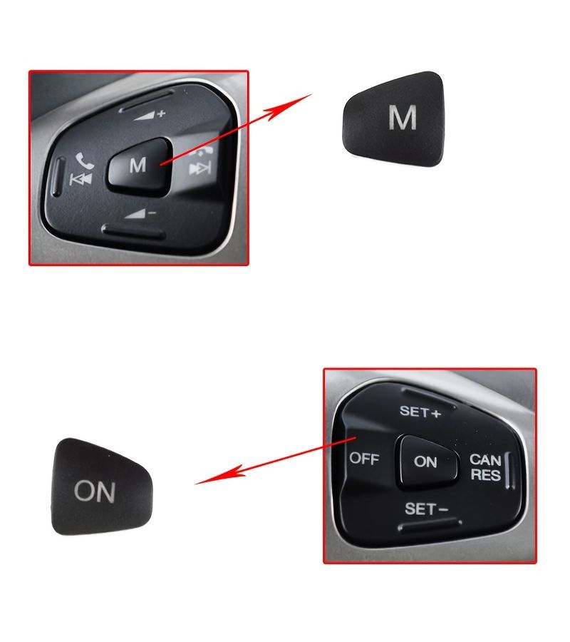 Car Audio Volume Steering Wheel Button Cruise Control Switch For Ford Escort Fiesta MK7 MK8 On - Image 1