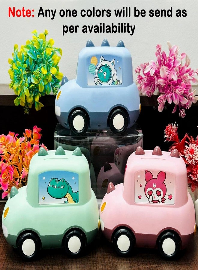 PARTEET Car Shape Gullak Money Bank with Number Code Lock|Password Protective Secure Piggy Bank for Kids & Adults|Ideal Gift, Money Saving Box for Kids | Birthday Return Gifts (Mix-Colour) - Image 5