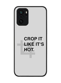 Stylizedd Rugged Black edge case for Redmi Note 10S/Redmi Note 10 4G Slim fit Soft Case Flexible Rubber Edges Anti Drop TPU Gel Thin Cover - Crop It  - Image 1