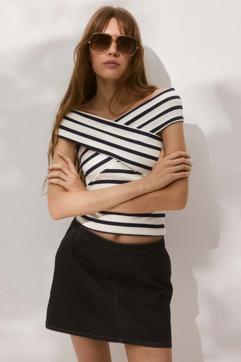 H&M Off-the-shoulder top