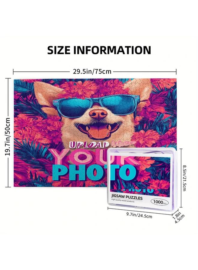 مخصص 1000 قطعة لغز خشبي أبيز هدية ديكور منزلية مخصصة - Image 3