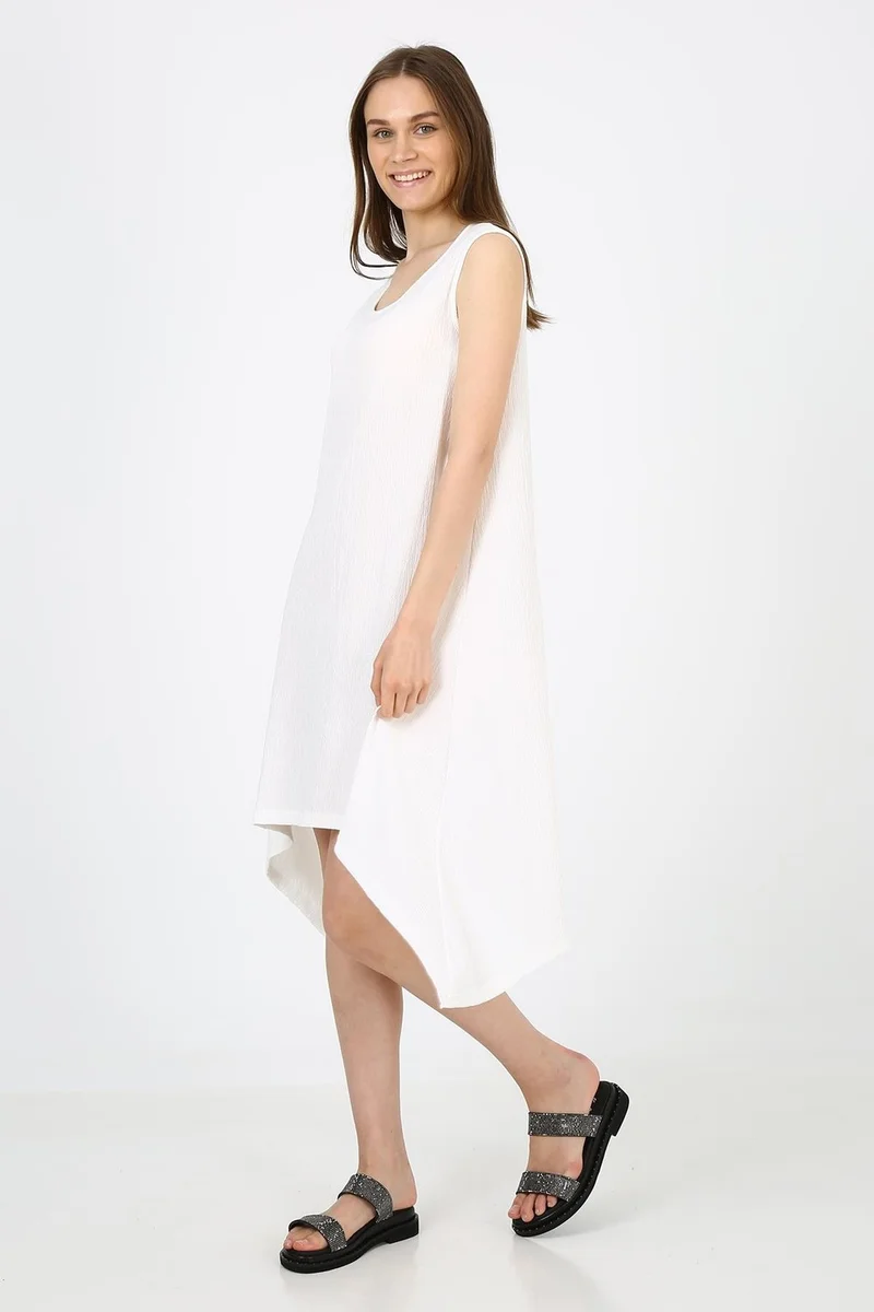 Alexander Gardi Front Asymmetrical Dress (B21-460)