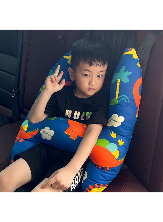 DiGallen Digalun Children's Car Sleeping Aid, Rear Seat Car Pillow, Kids Long-distance Car Cushion, Seat Belt Anti-choke - Image 4