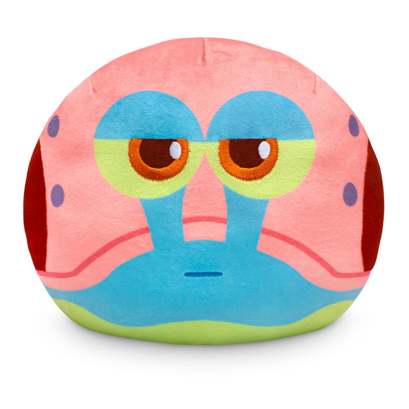 TeeTurtle Reversible Spongebob Squarepants Spongebob + Gary 6-Inch Kawaii + Meh Two-Sided Flip Plush Toy with Embroidered Details - Cute Mini Collectible Plush for Kids, Teens, and Adults - Image 2