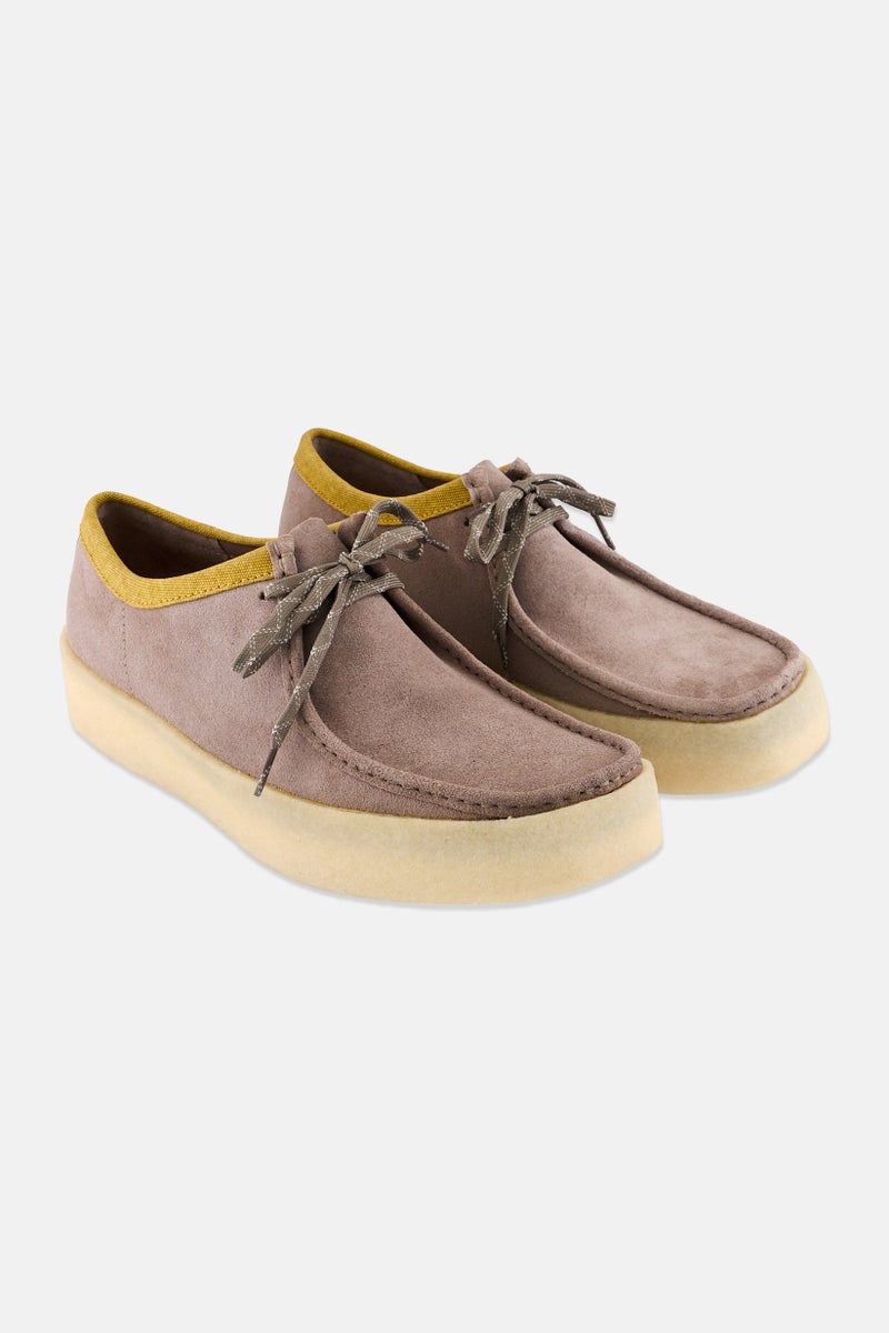 clarks Men Standard Wallabee Cup Lace Up Shoes, Grey  - Image 1