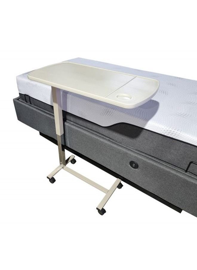 Gilani Mobility - Gilani Mobility Height Adjustable Overbed Table on Wheels - Image 1