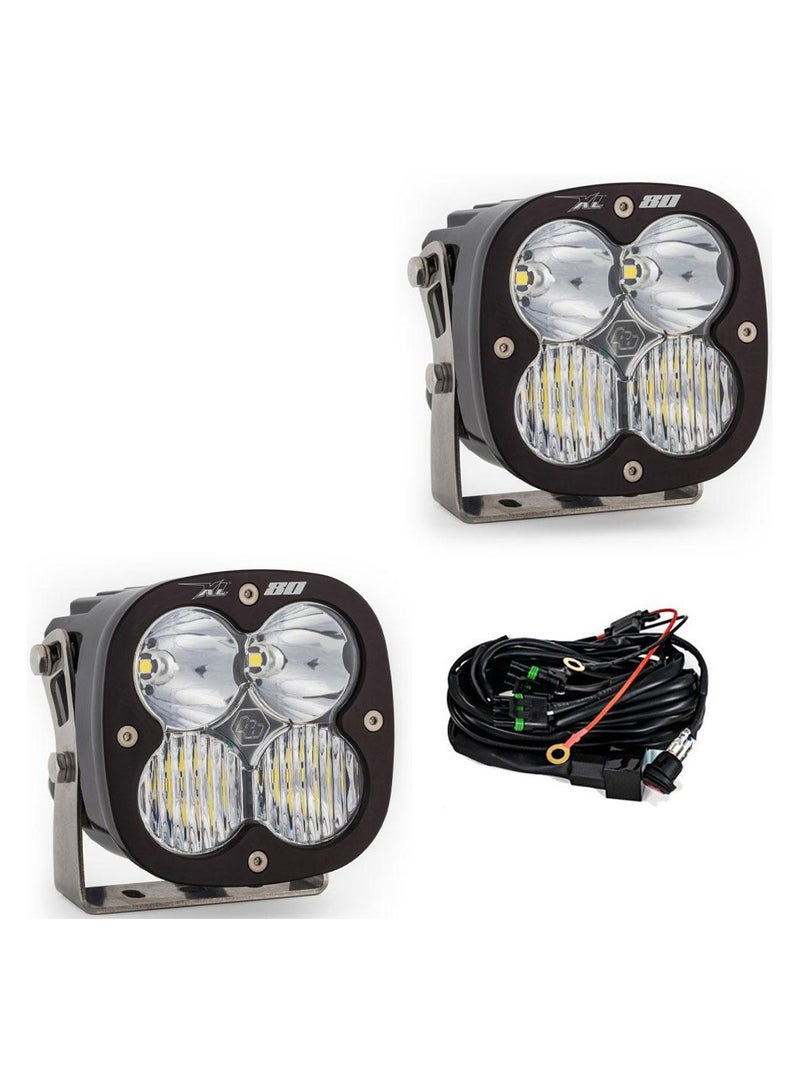 Baja Designs XL80 White Pair Driving/Combo