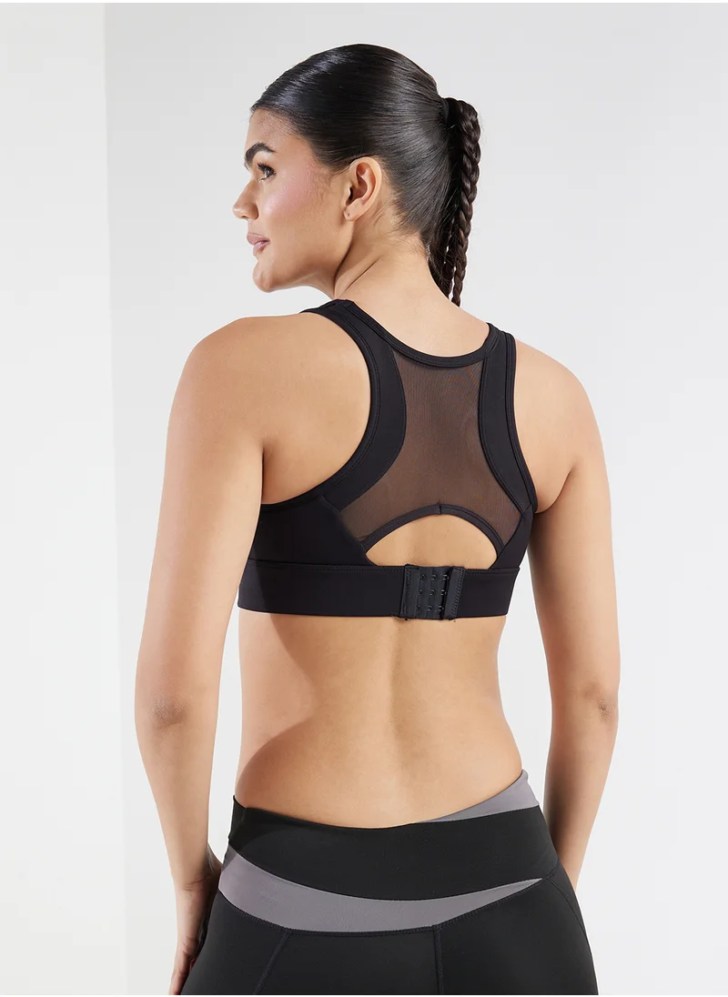 فورورد High Support Sports Bra With Back Clasp