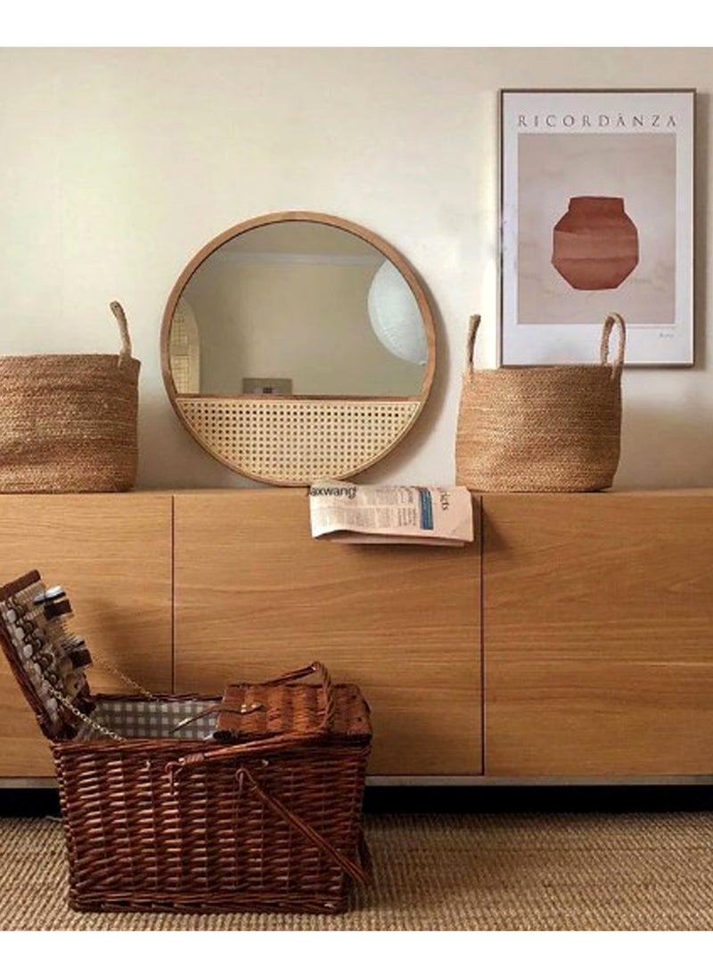 Living - ديكور المنزل مرآة حائط 80 سم - Image 1