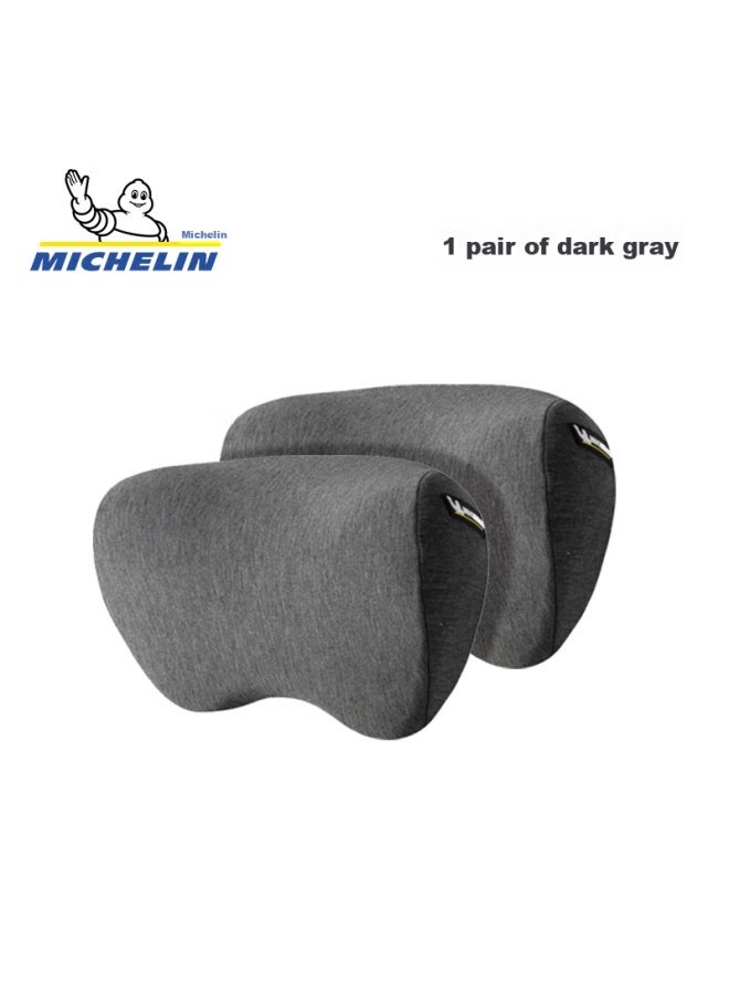 Michelin Car Headrest, Lumbar Support, Neck Pillow, Cushion, Memory Foam, Office And Car Backrest, Automotive Accessories, Headrest *2 - Image 1