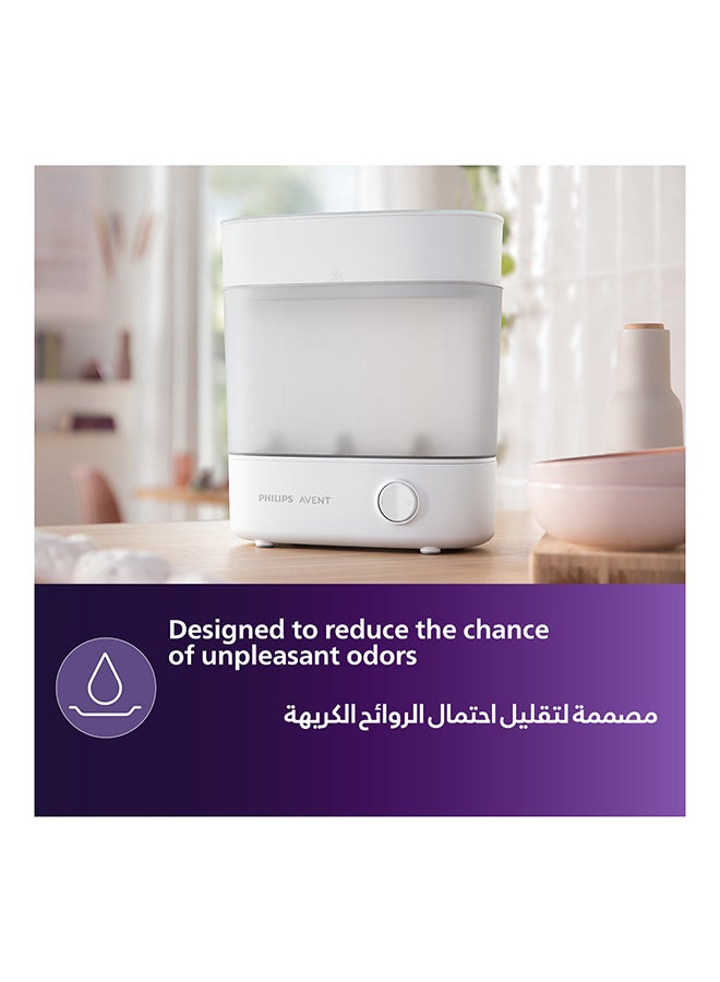 Philips Avent 2-in-1 Electric Steam Sterilizer for Baby Bottles, 0+ Months, Efficient 10-Minute Sterilization, Kills 99.9% Germs - Image 2