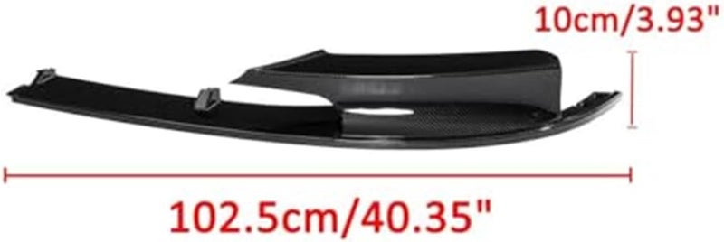 Wivplex Aerodynamic Front Spoiler for BMW F30 2012-2018 - Image 3