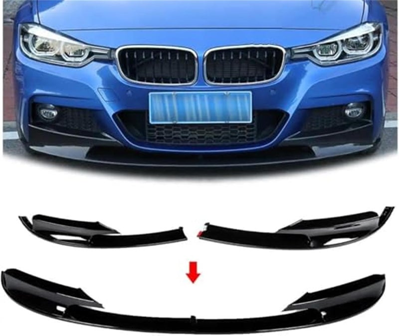 Wivplex Aerodynamic Front Spoiler for BMW F30 2012-2018 - Image 2