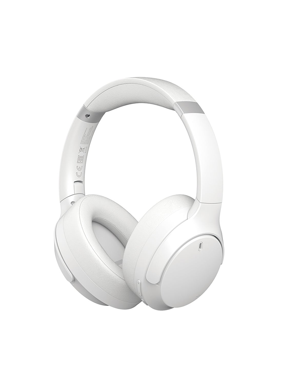 Choice Headphone, Wireless Over-Ear Bluetooth Headset, Dual Microphone Noise Cancelling for Clear Calls, 80H Long Battery Life, Hi-Res Audio Certified, White