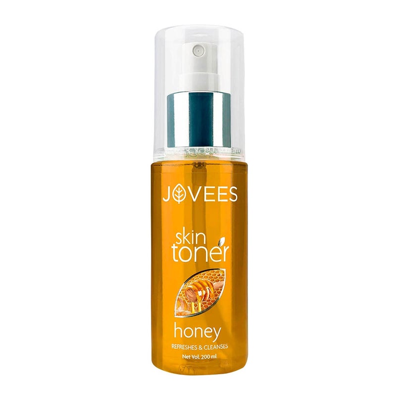 JOVEES Herbal Honey Toner for Hydrate and Glowing skin Pore Tightening Brightening Toner Face Mist For Normal to Dry Skin Paraben Alcohol And Chemical Free 200ml - Image 1