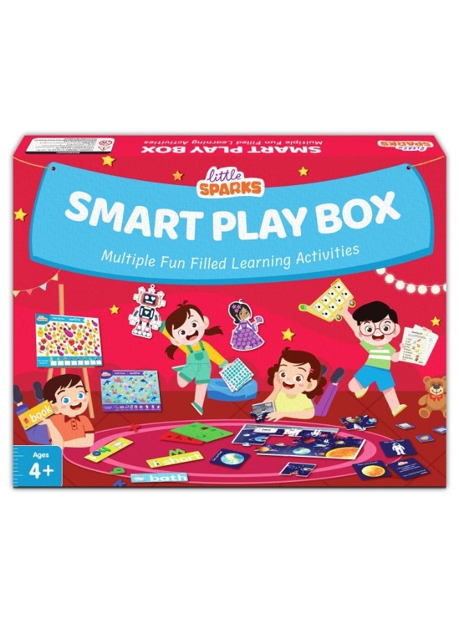 Smartivity Little Sparks - Smart Play Box DIY STEM Educational Toy Kit for Kids Age 8+ | Wooden Learning Toy | Build & Play | Gift for Boys & Girls - Image 1