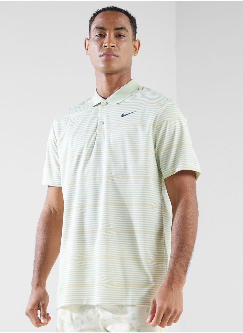 Nike - Dri-Fit Victory+ Polo Ripple T-Shirt - Image 1